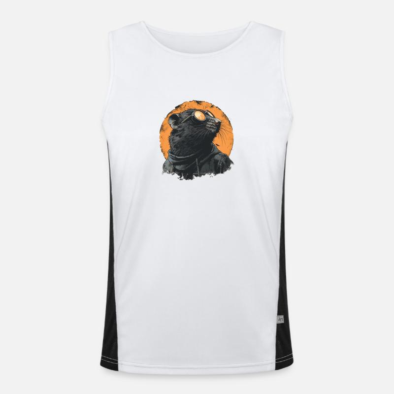 Blind Mole Men's Functional Contrast Tank Top 