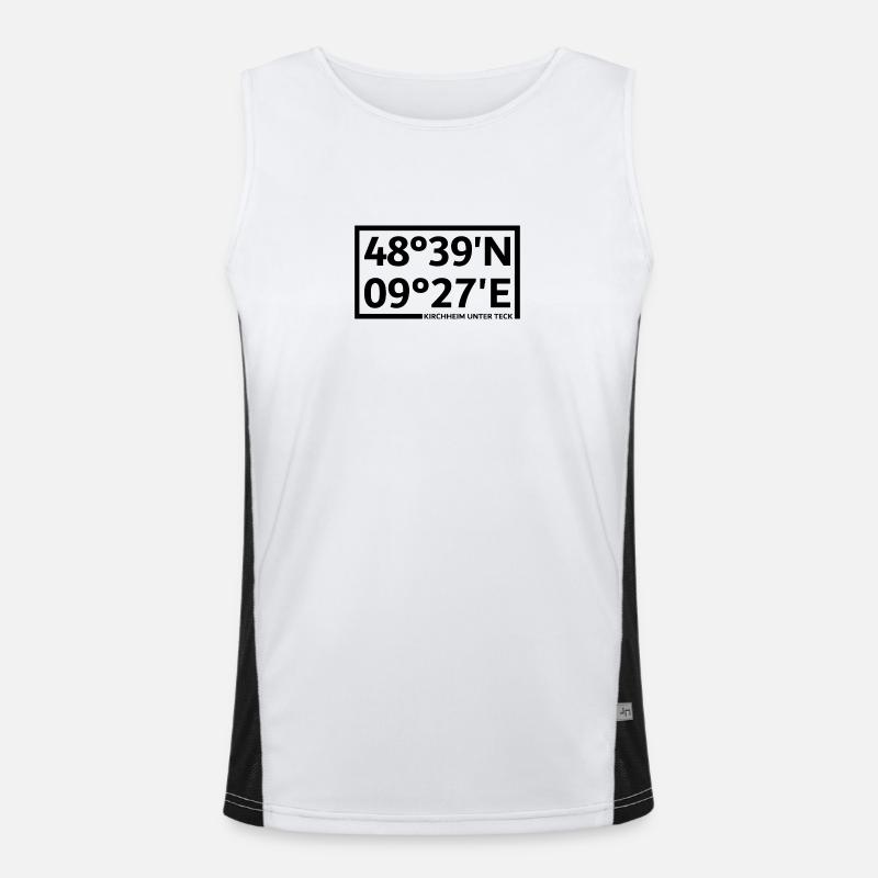 Kirchheim unter Teck coordinates Men's Functional Contrast Tank Top 