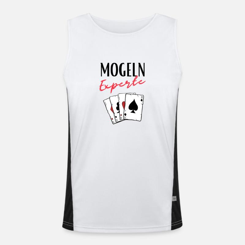 Cheating Expert Men's Functional Contrast Tank Top 