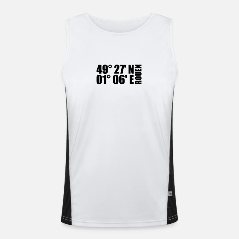 Rouen Coordinates Men's Functional Contrast Tank Top 