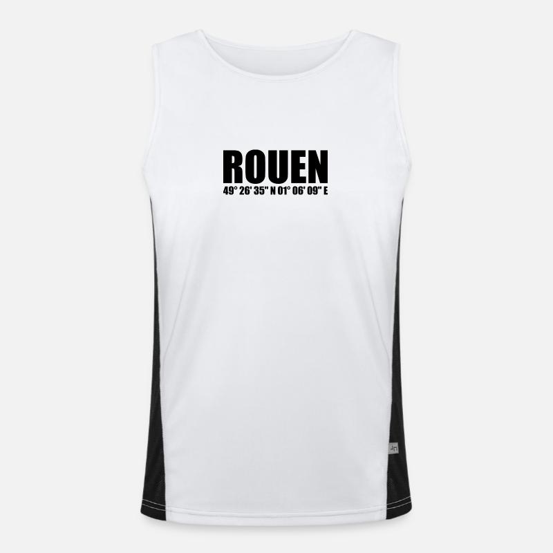 Rouen Coordinates Men's Functional Contrast Tank Top 