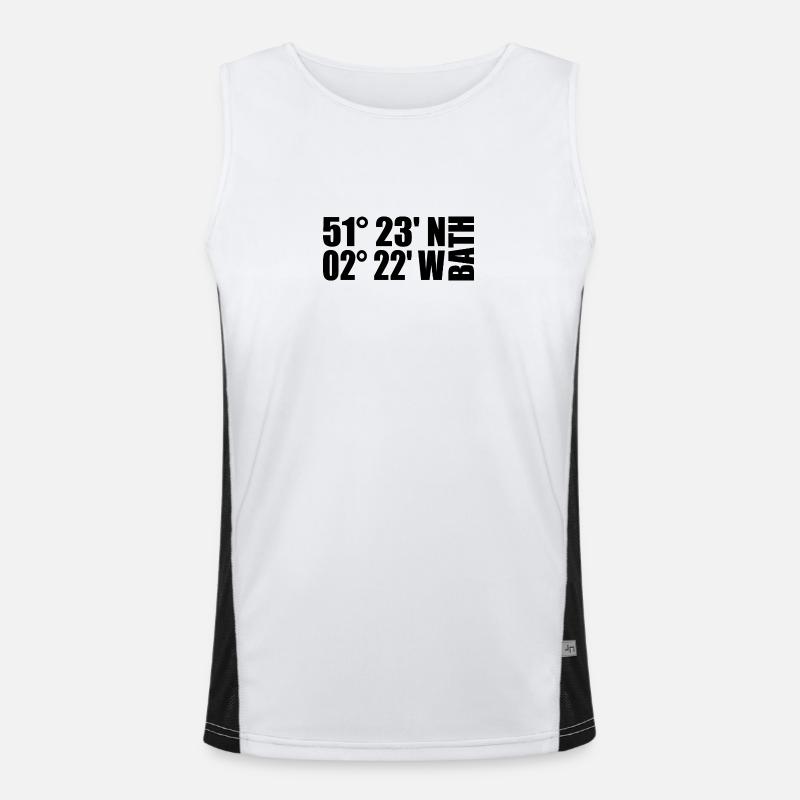 Bath Coordinates Men's Functional Contrast Tank Top 