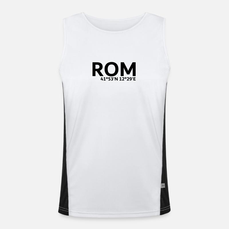 Coordonnées de Rome Débardeur respirant contrasté Homme 