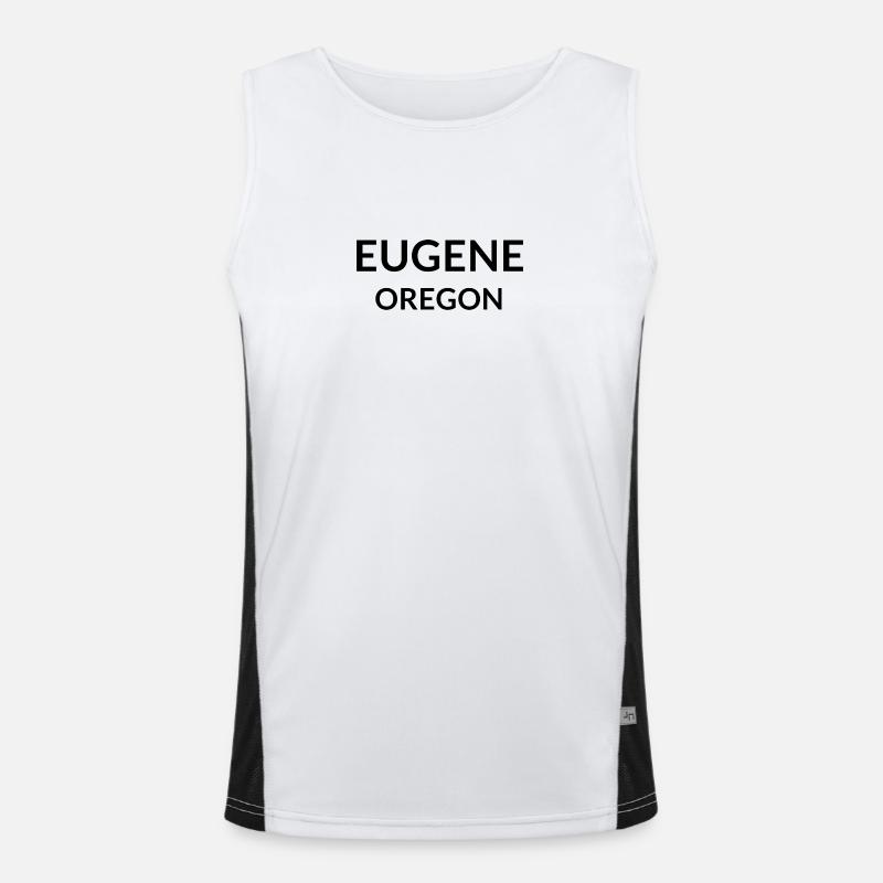 Eugene, Oregon, États-Unis Débardeur respirant contrasté Homme 
