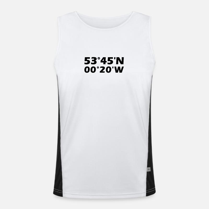 Kingston upon Hull Coordinates Men's Functional Contrast Tank Top 