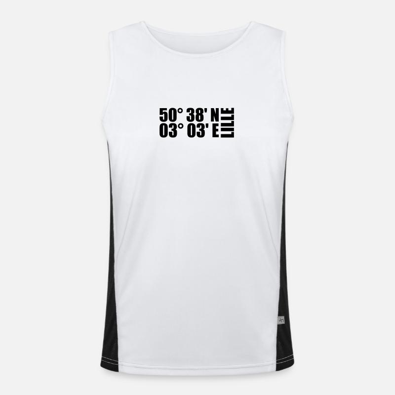 Lille Coordinates Men's Functional Contrast Tank Top 