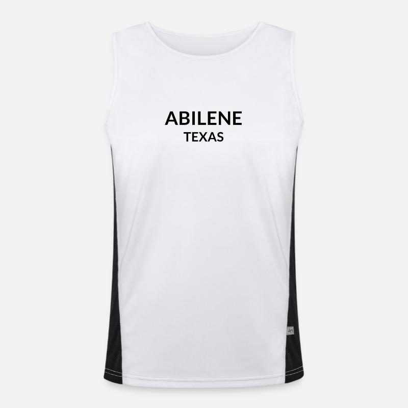 Abilene, Texas, États-Unis Débardeur respirant contrasté Homme 
