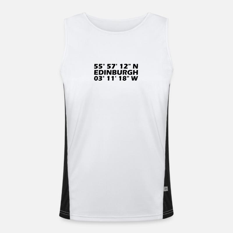 Edinburgh Coordinates Men's Functional Contrast Tank Top 