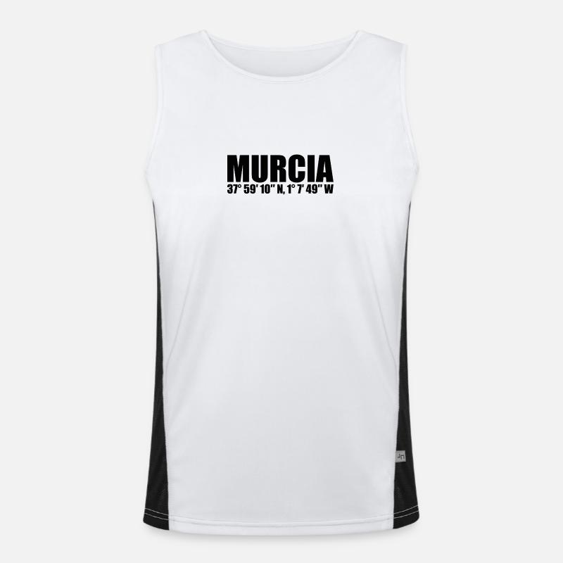 Murcia Coordinates Men's Functional Contrast Tank Top 