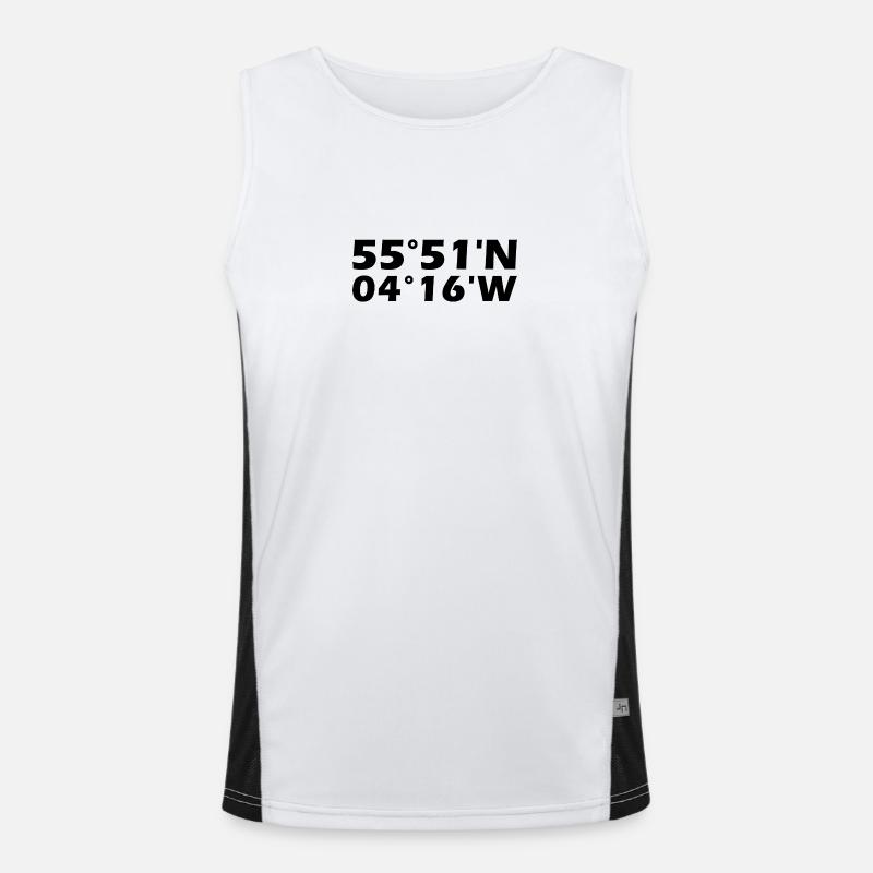 Glasgow Coordinates Men's Functional Contrast Tank Top 
