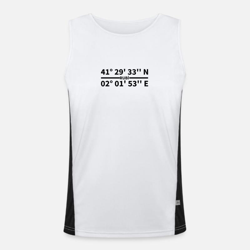 Rubí coordinates Men's Functional Contrast Tank Top 