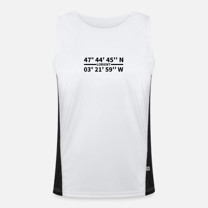 Lorient coordinates Men's Functional Contrast Tank Top 
