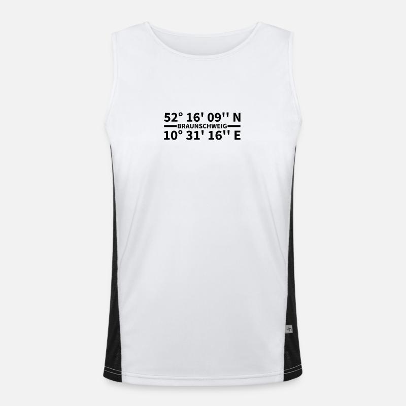 Braunschweig coordinates Men's Functional Contrast Tank Top 