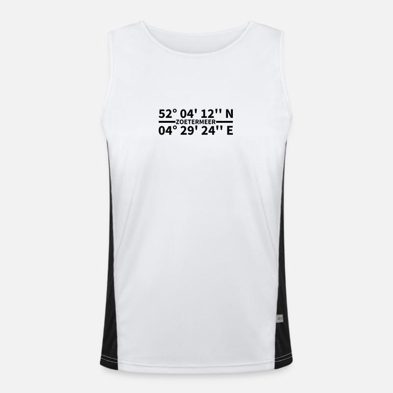 Zoetermeer coordinates Men's Functional Contrast Tank Top 