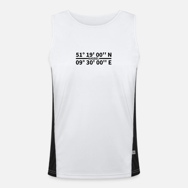 Kassel coordinates Men's Functional Contrast Tank Top 