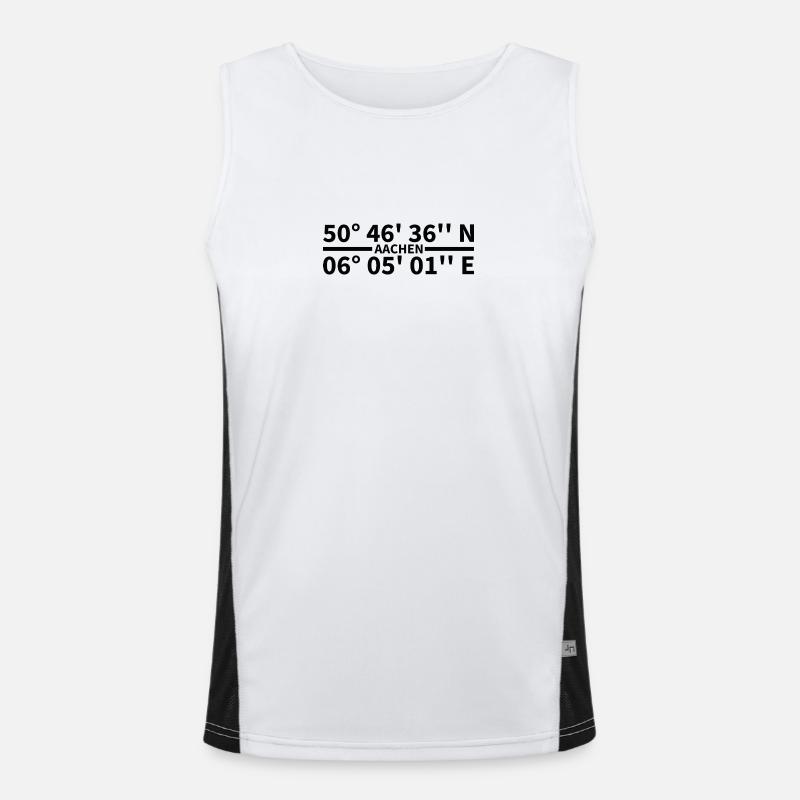 Aachen Coordinates Men's Functional Contrast Tank Top 
