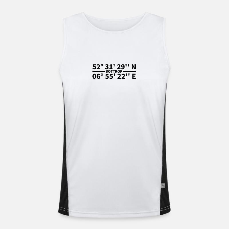 Bottrop coordinates Men's Functional Contrast Tank Top 