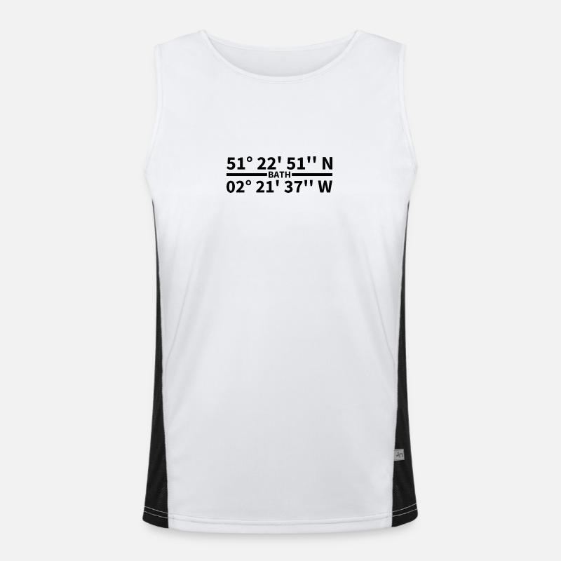 Bath coordinates Men's Functional Contrast Tank Top 