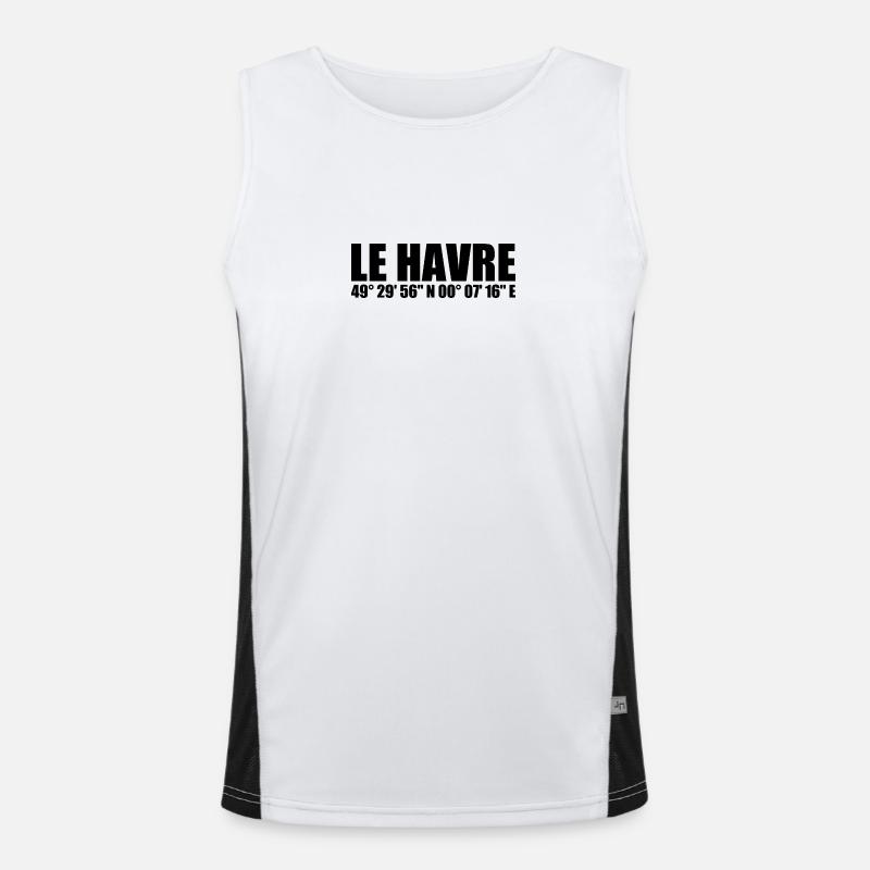 Le Havre Coordinates Men's Functional Contrast Tank Top 