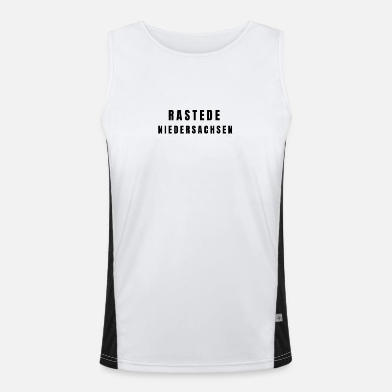 Rastede, Basse-Saxe Débardeur respirant contrasté Homme 