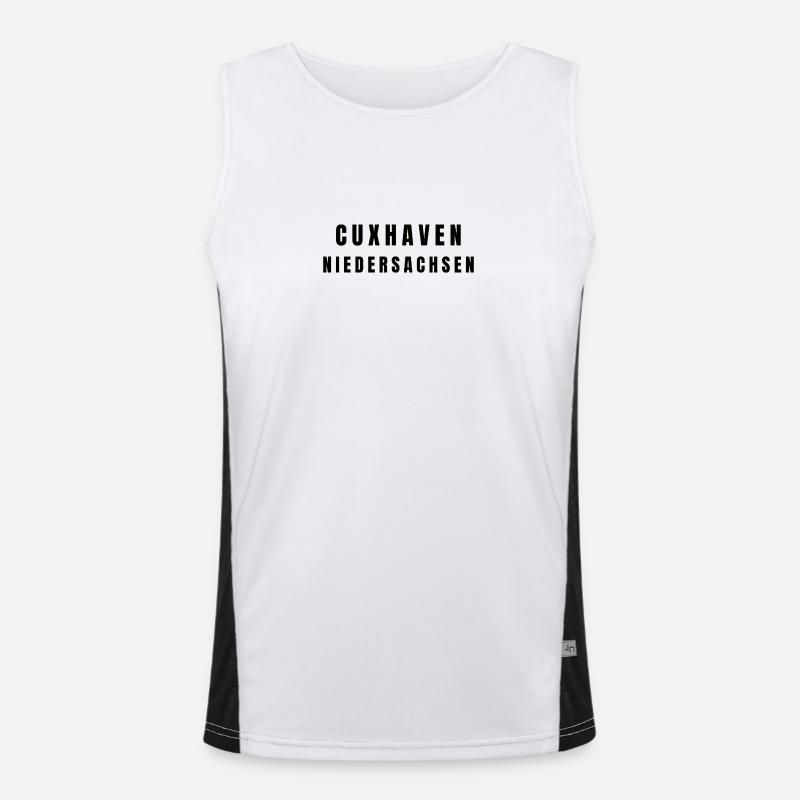 Cuxhaven Basse-Saxe Débardeur respirant contrasté Homme 
