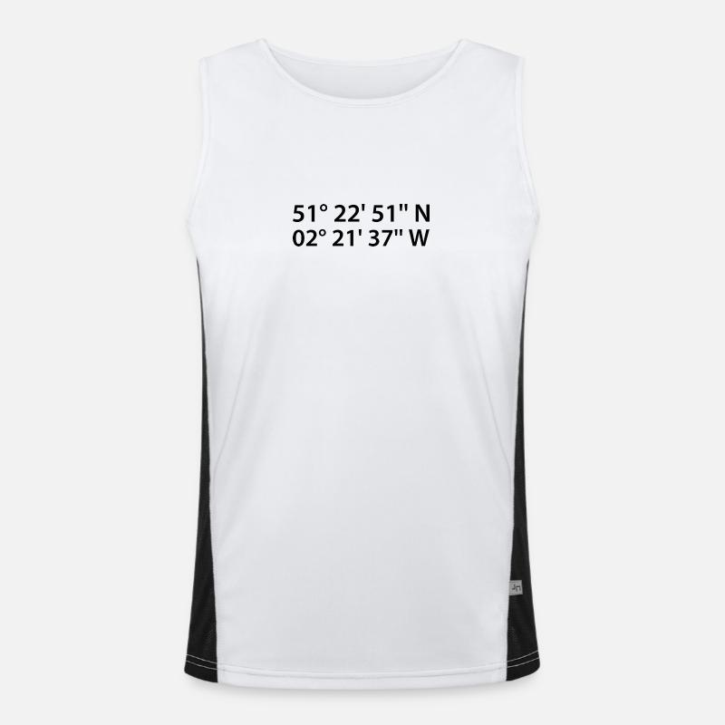 Bath Coordinates Men's Functional Contrast Tank Top 