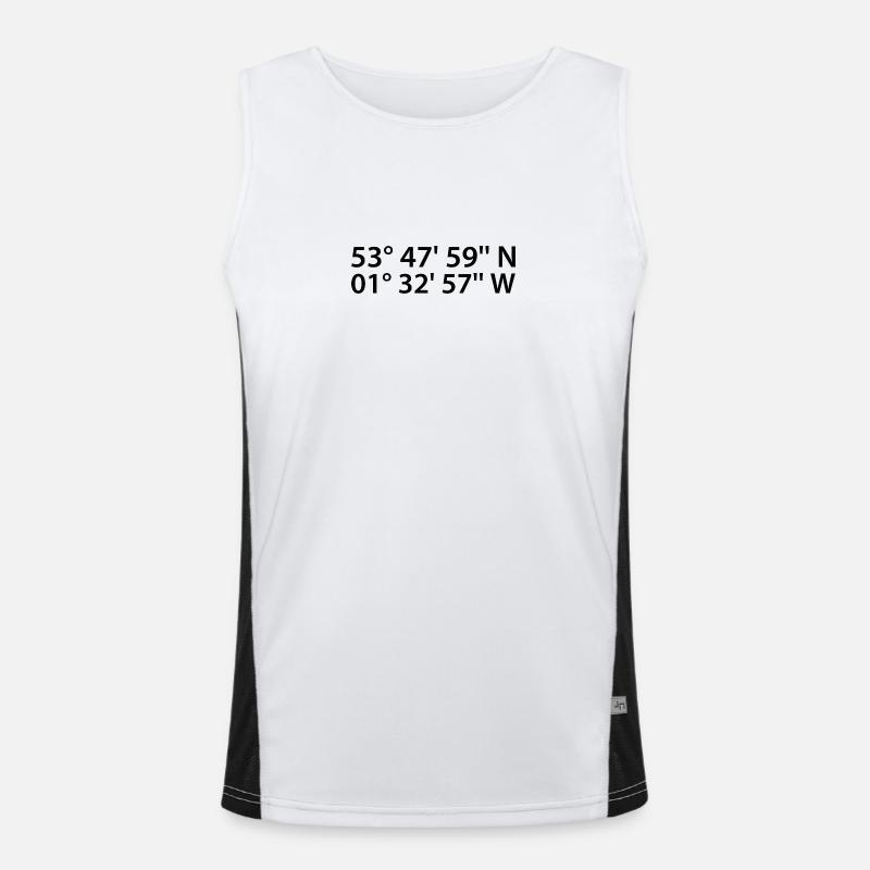 Leeds coordinates Men's Functional Contrast Tank Top 