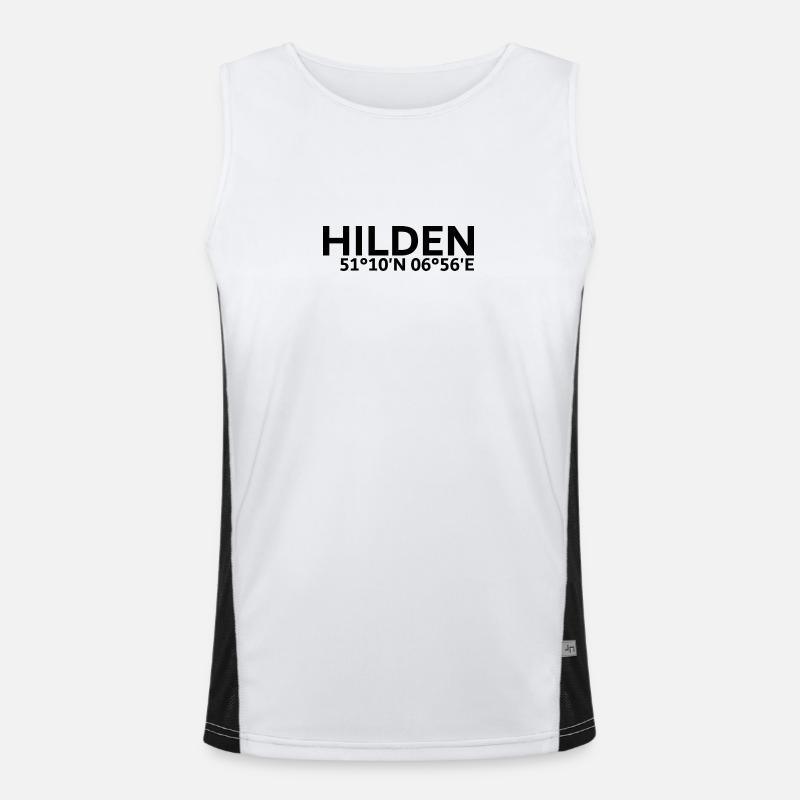Hilden coordinates Men's Functional Contrast Tank Top 