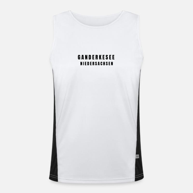 Ganderkesee, Basse-Saxe Débardeur respirant contrasté Homme 