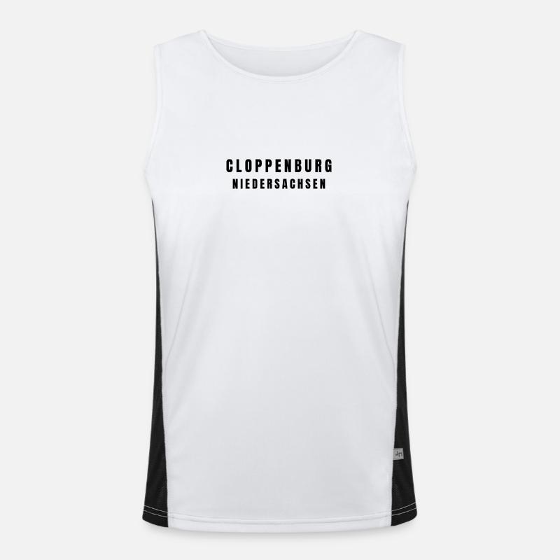 Cloppenburg, Basse-Saxe Débardeur respirant contrasté Homme 