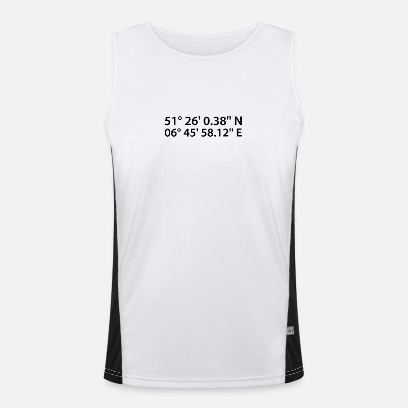 Duisburg coordinates Men's Functional Contrast Tank Top 