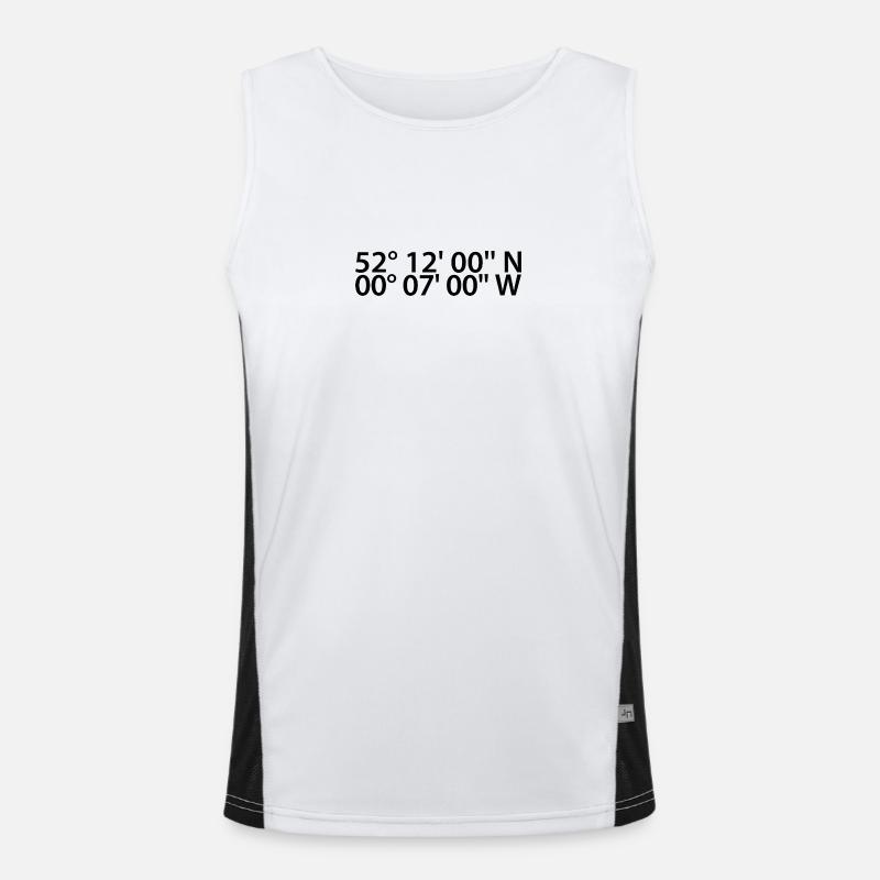 Cambridge coordinates Men's Functional Contrast Tank Top 