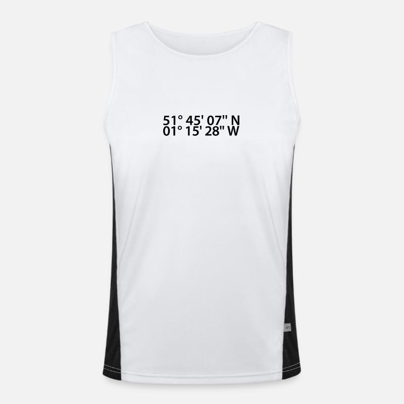 Oxford coordinates Men's Functional Contrast Tank Top 