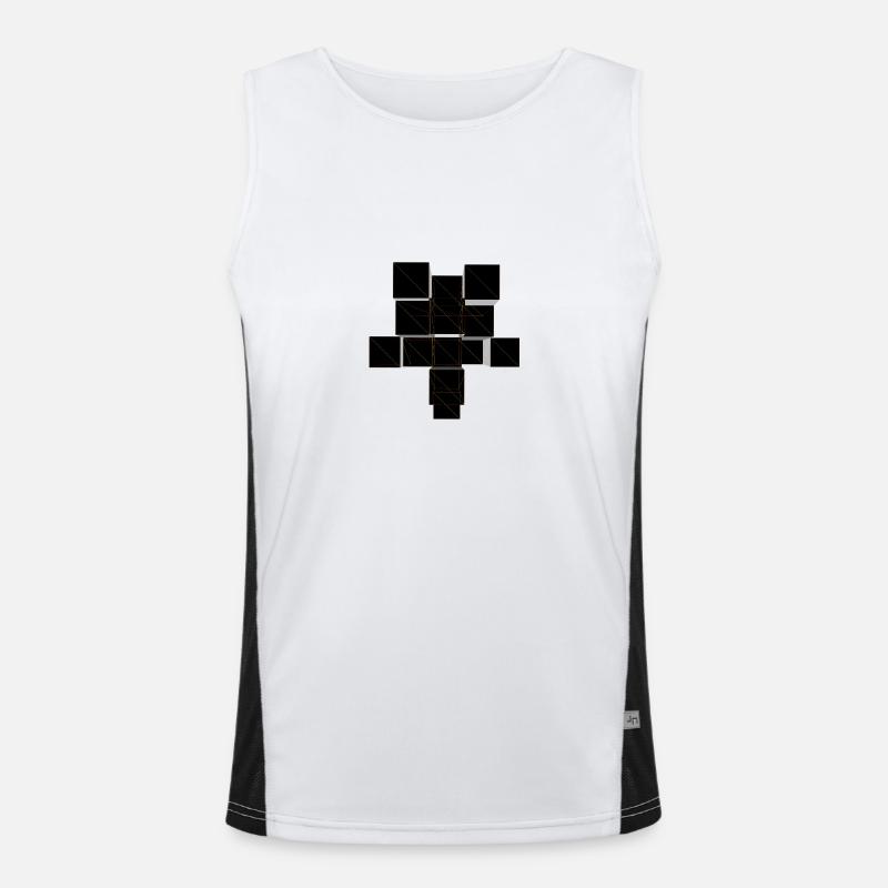 cube Men's Functional Contrast Tank Top 
