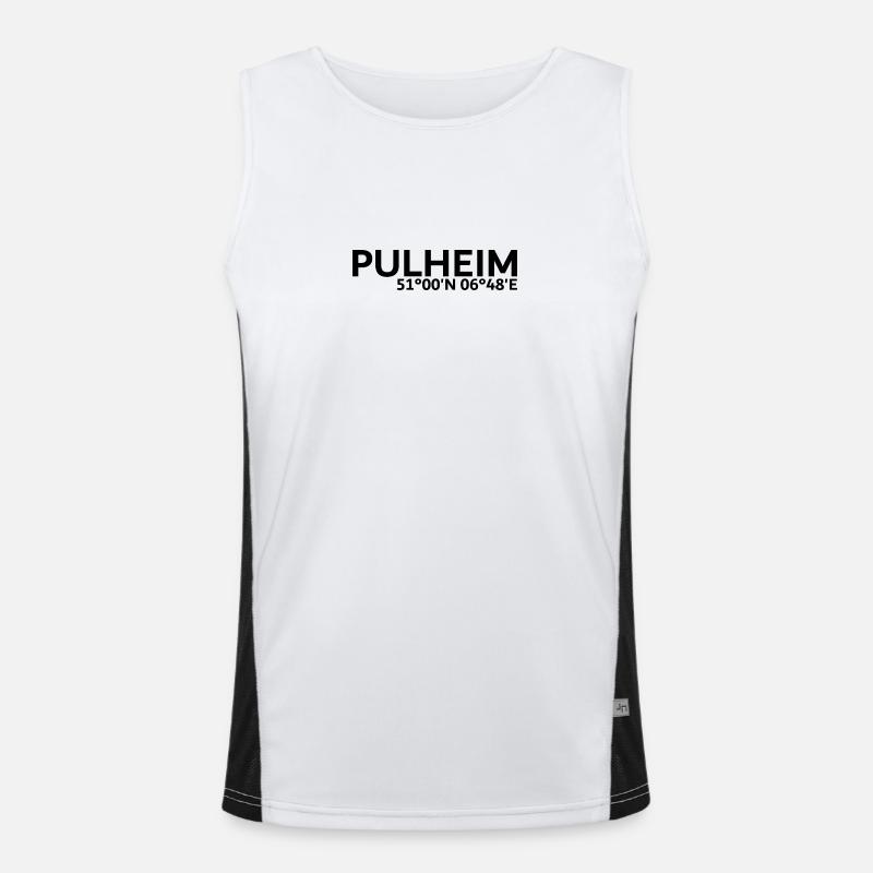 Pulheim coordinates Men's Functional Contrast Tank Top 