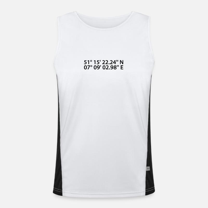 Wuppertal Coordinates Men's Functional Contrast Tank Top 