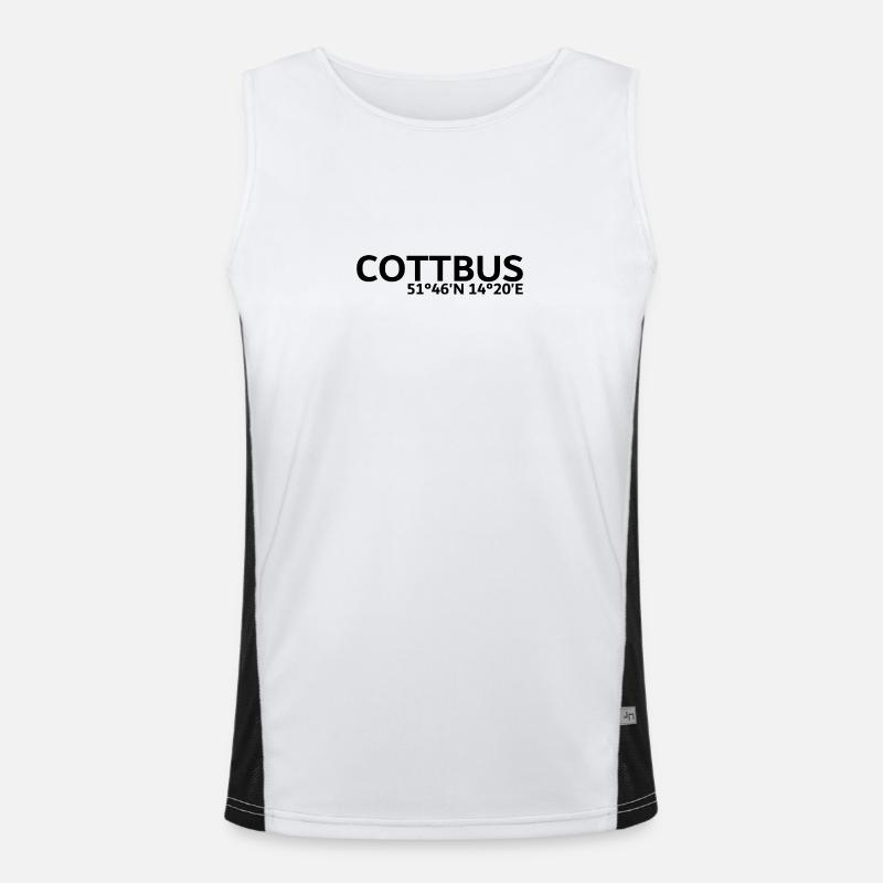 Cottbus coordinates Men's Functional Contrast Tank Top 