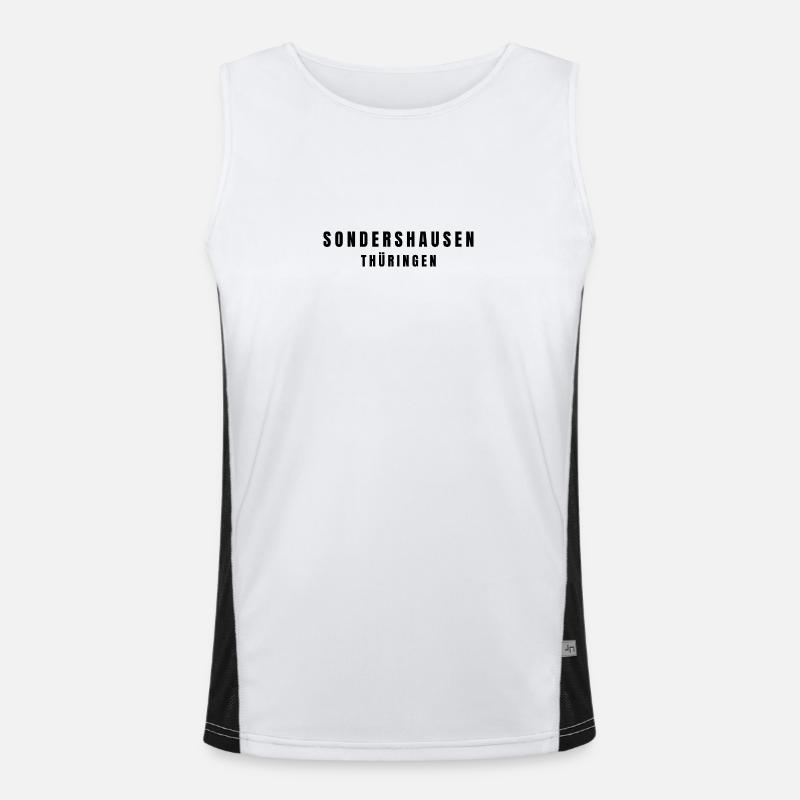 Sondershausen, Thuringia Men's Functional Contrast Tank Top 