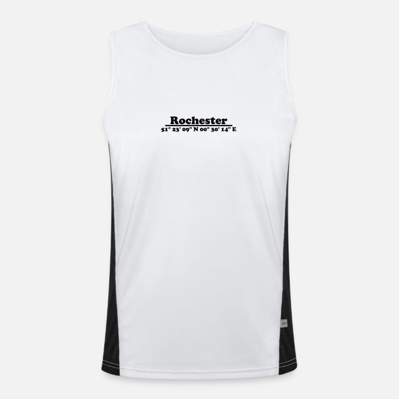 Rochester Coordinates Men's Functional Contrast Tank Top 