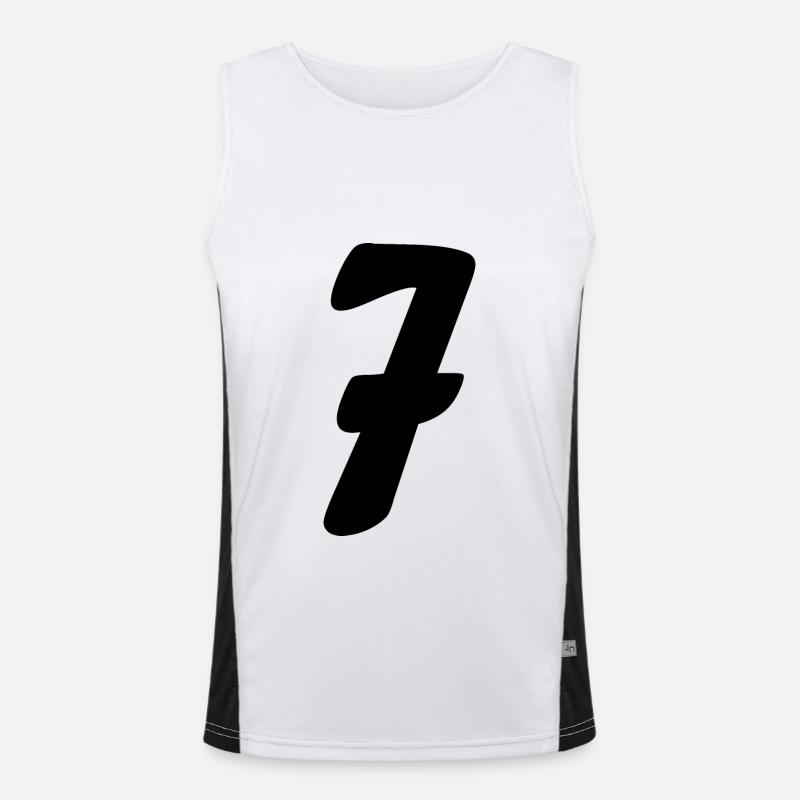 7 Men's Functional Contrast Tank Top 