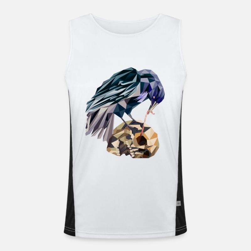 cubicraven Men's Functional Contrast Tank Top 