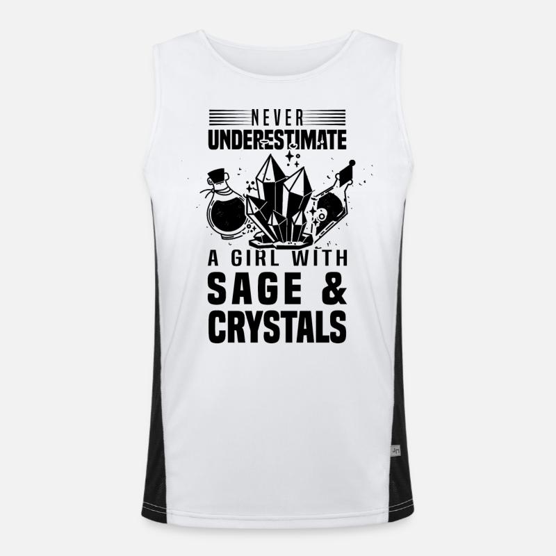 Sorcière Débardeur respirant contrasté Homme 