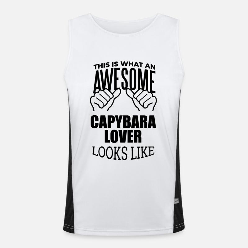 capybara Débardeur respirant contrasté Homme 