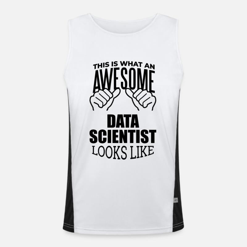 Data Science Men's Functional Contrast Tank Top 