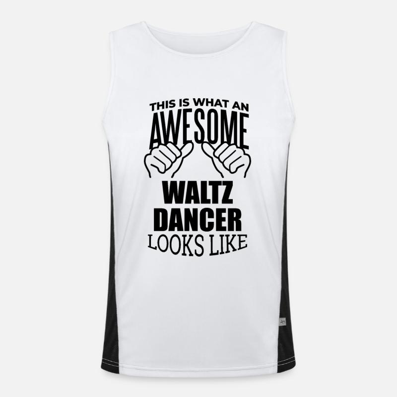Walzer Funktionelles Kontrast-Tank Top für Männer 