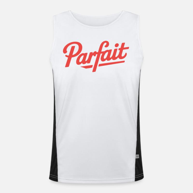 perfekt Funktionelles Kontrast-Tank Top für Männer 