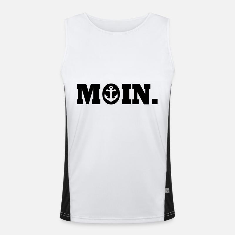 Moin Men's Functional Contrast Tank Top 
