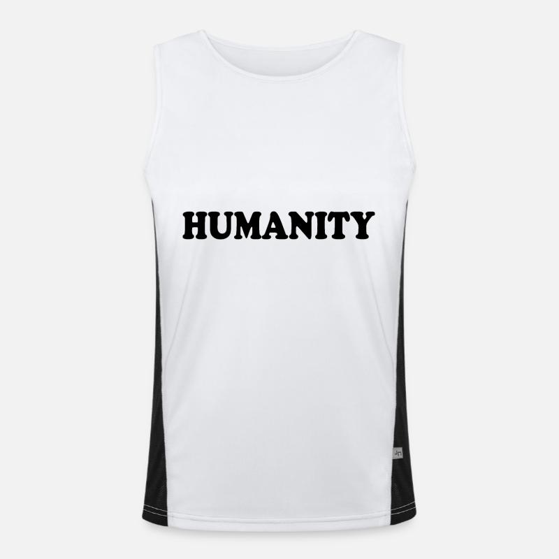 Humanity Funktionelles Kontrast-Tank Top für Männer 