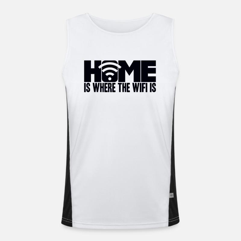 Computer Men's Functional Contrast Tank Top 