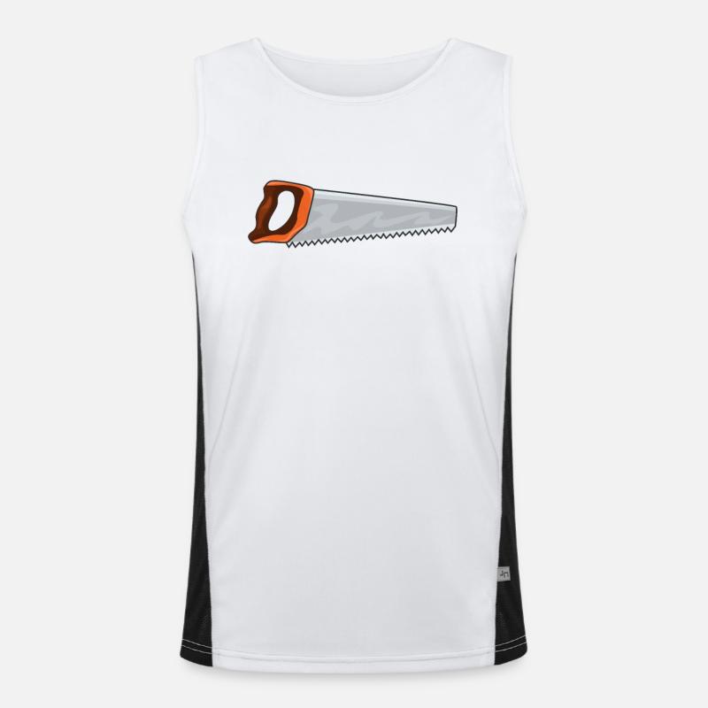 Saw Men's Functional Contrast Tank Top 